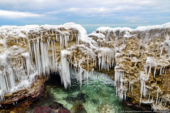 Ice age in Crimea - ice-bound Chersonese, photo 17