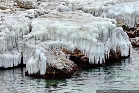 Ice age in Crimea - ice-bound Chersonese, photo 23