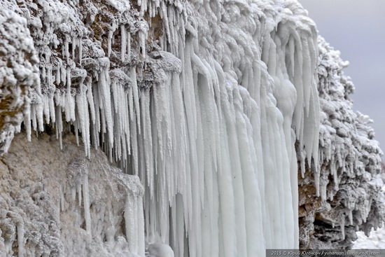Ice age in Crimea - ice-bound Chersonese, photo 5