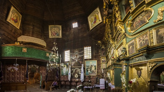 St. Nicholas Church in Sasiv, Lviv region, Ukraine, photo 10