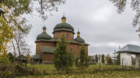 St. Nicholas Church in Sasiv, Lviv region, Ukraine, photo 11