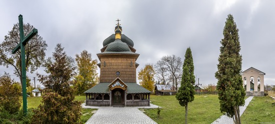 St. Nicholas Church in Sasiv, Lviv region, Ukraine, photo 3