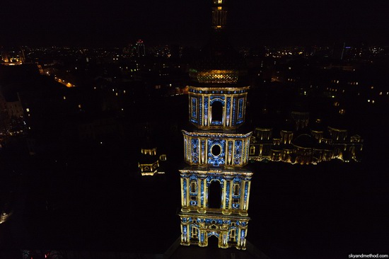 Light show at Sophia Square, Kyiv, Ukraine, photo 2