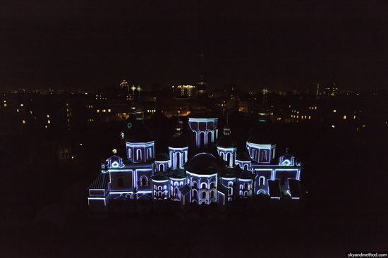 Light show at Sophia Square, Kyiv, Ukraine, photo 3