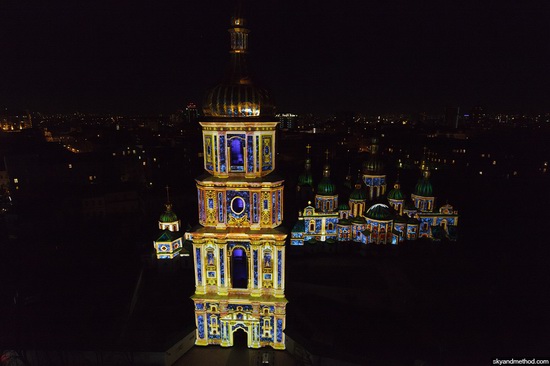 Light show at Sophia Square, Kyiv, Ukraine, photo 5