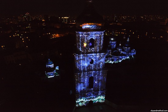 Light show at Sophia Square, Kyiv, Ukraine, photo 6