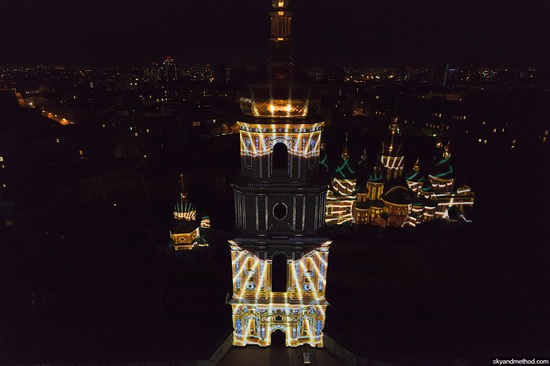 Light show at Sophia Square, Kyiv, Ukraine, photo 7