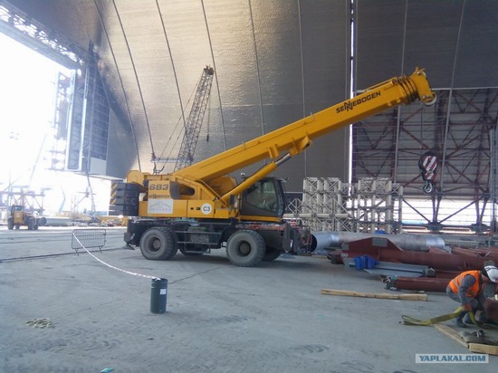 The New Shelter, Chernobyl NPP, Pripyat, Ukraine, photo 11