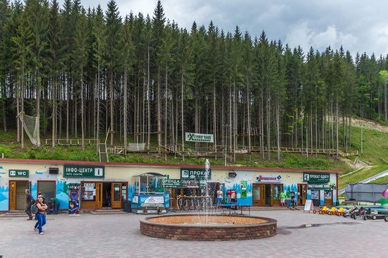 Spring in Bukovel ski resort, Ukraine, photo 12