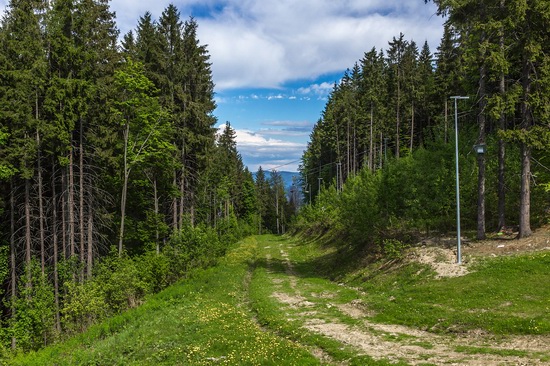 Spring in Bukovel ski resort, Ukraine, photo 20