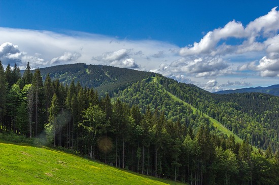 Spring in Bukovel ski resort, Ukraine, photo 21