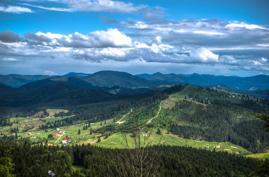 Spring in Bukovel ski resort, Ukraine, photo 22