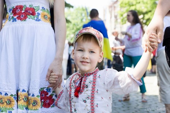 Marsh in national costumes, Odessa, Ukraine, photo 4