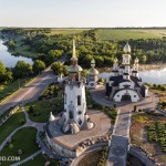 The picturesque village of Buky – bird’s-eye view