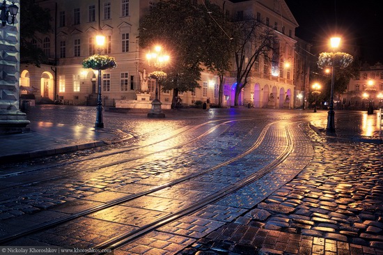 One evening in Lviv after the rain, Ukraine, photo 7