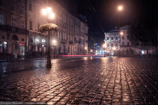 One evening in Lviv after the rain, Ukraine, photo 8