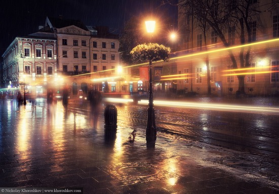 One evening in Lviv after the rain, Ukraine, photo 9