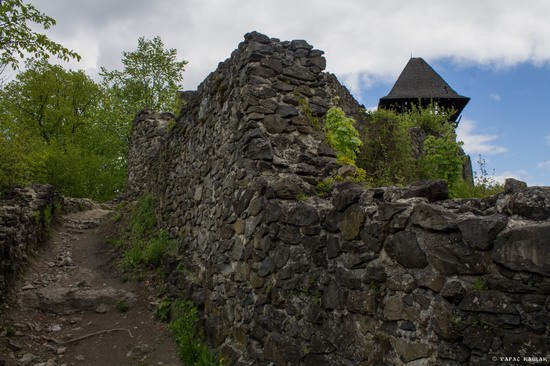 The ruins of Nevytsky Castle, Zakarpattia region, Ukraine, photo 6