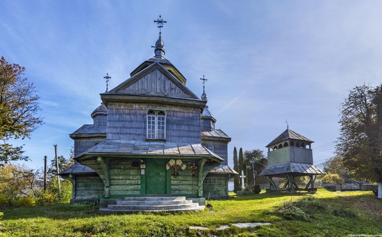 Church of St. Michael the Archangel in Lahodiv, Lviv region, Ukraine, photo 15