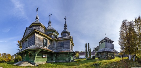 Church of St. Michael the Archangel in Lahodiv, Lviv region, Ukraine, photo 7