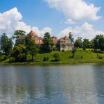 Svirzh Castle in the Lviv region