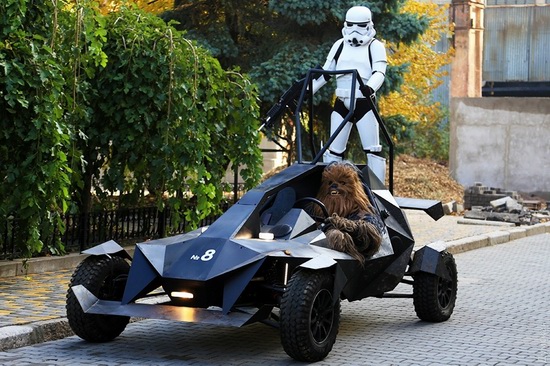 Darth Vader monument, Odessa, Ukraine, photo 2