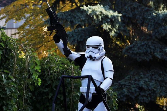 Darth Vader monument, Odessa, Ukraine, photo 3