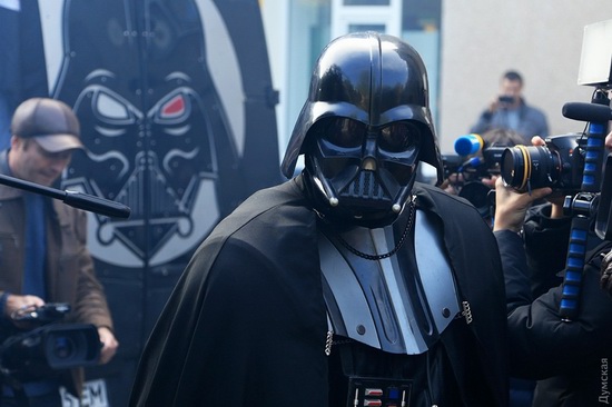 Darth Vader monument, Odessa, Ukraine, photo 6