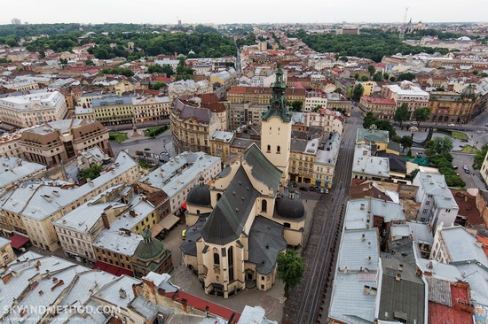 Lviv - the view from above, Ukraine, photo 8