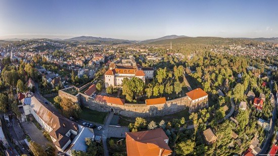 Uzhgorod Castle from above, Ukraine, photo 10