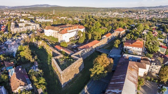 Uzhgorod Castle from above, Ukraine, photo 12