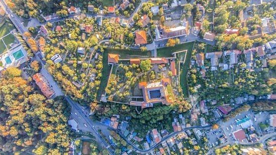 Uzhgorod Castle from above, Ukraine, photo 8