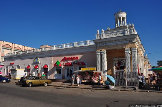 The monuments of Stalinist architecture in Zhitomir, Ukraine, photo 2