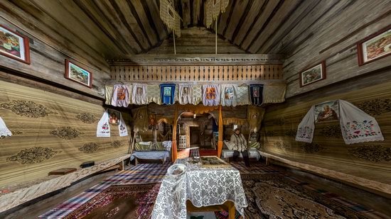 Gothic wooden church in Danilovo, Zakarpattia region, Ukraine, photo 8