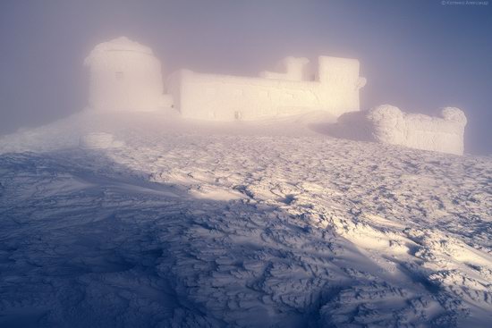 Snowy winter, Mount Pip Ivan, the Carpathians, Ukraine, photo 2