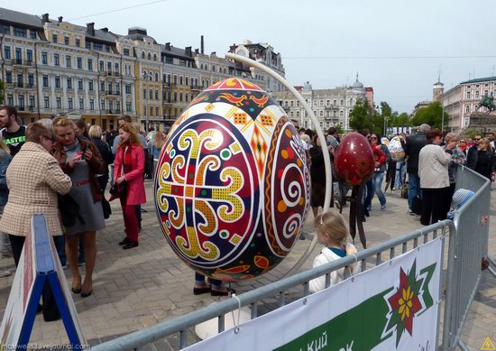 Easter eggs exhibition, Sophia Square, Kyiv, Ukraine, photo 1