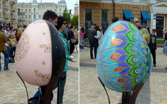 Easter eggs exhibition, Sophia Square, Kyiv, Ukraine, photo 11