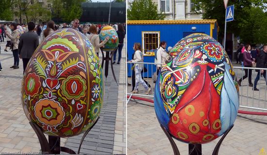 Easter eggs exhibition, Sophia Square, Kyiv, Ukraine, photo 13