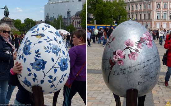 Easter eggs exhibition, Sophia Square, Kyiv, Ukraine, photo 14