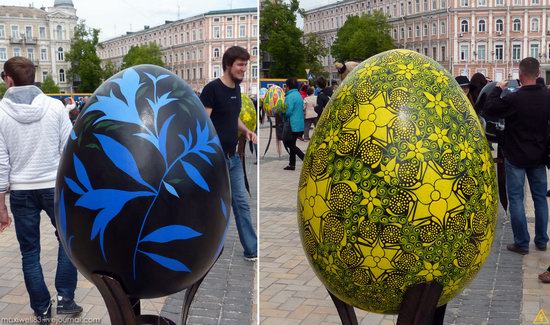 Easter eggs exhibition, Sophia Square, Kyiv, Ukraine, photo 15