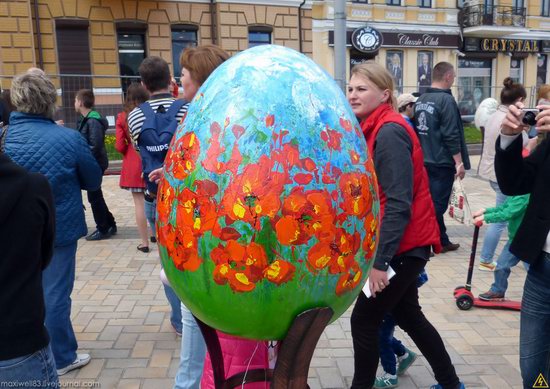 Easter eggs exhibition, Sophia Square, Kyiv, Ukraine, photo 16