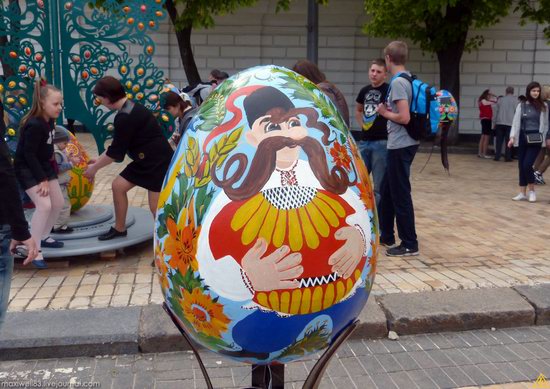 Easter eggs exhibition, Sophia Square, Kyiv, Ukraine, photo 17