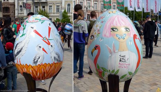 Easter eggs exhibition, Sophia Square, Kyiv, Ukraine, photo 19