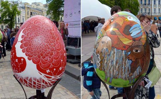 Easter eggs exhibition, Sophia Square, Kyiv, Ukraine, photo 3