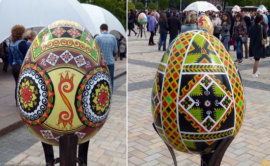 Easter eggs exhibition, Sophia Square, Kyiv, Ukraine, photo 4