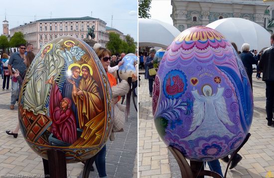 Easter eggs exhibition, Sophia Square, Kyiv, Ukraine, photo 5