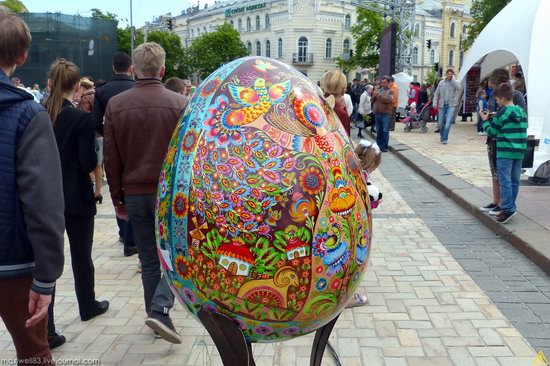 Easter eggs exhibition, Sophia Square, Kyiv, Ukraine, photo 6