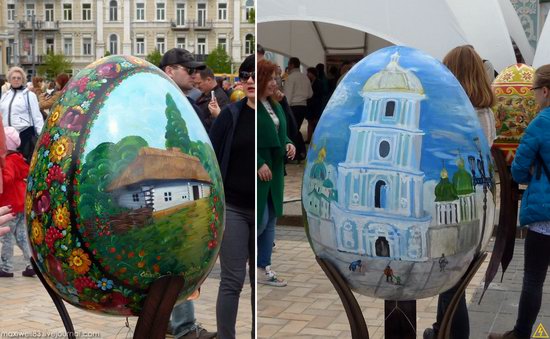 Easter eggs exhibition, Sophia Square, Kyiv, Ukraine, photo 7