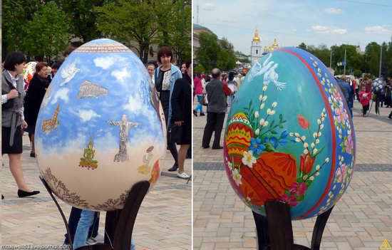 Easter eggs exhibition, Sophia Square, Kyiv, Ukraine, photo 8