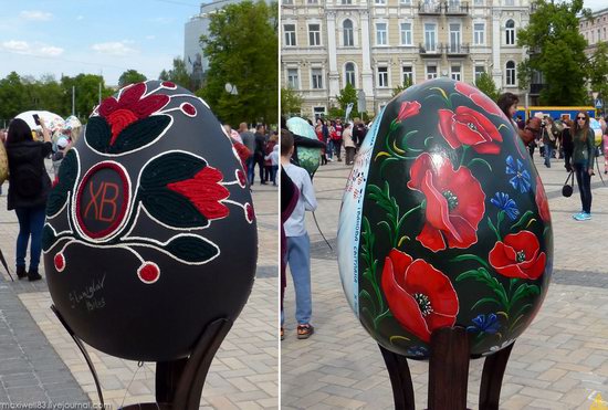 Easter eggs exhibition, Sophia Square, Kyiv, Ukraine, photo 9